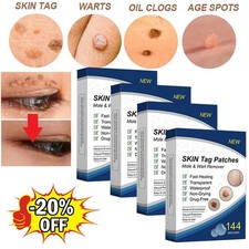 Skin Tag Remover Patches Quick Effective Mole Wart Removal Pad Sticker