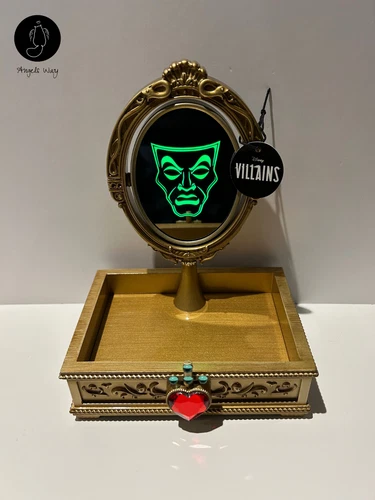 Bath & Body Works Disney Villains Evil Queen Magic Mirror Light Up Tray New