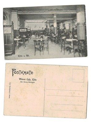 AK - Wiener Cafe, Köln (Köln), Deutschland - Innenansicht UNBESPIELT
