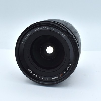 FUJIFILM XF 16mm f/1.4 R WR Fujinon APS-C Lens for X-Mount, Black