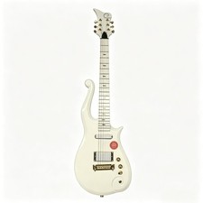 White Prince Cloud Electric Guitar Golden Hardware SH Pickups Fixed Bridge