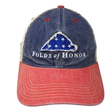 Folds Of Honor Zoetis U.S. Flag Snapback Trucker Hat Multi One Size Legacy