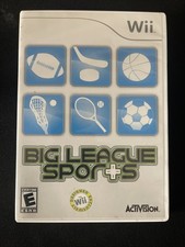 Big League Sports for Nintendo Wii 2008 with Instruction Manual