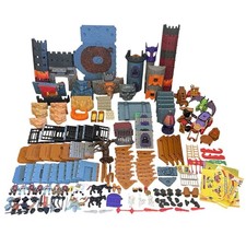 LOTE IMAGINEXT Medeival Dragomont Castillo de Batalla Fortaleza Accesorios Caballero 300 piezas