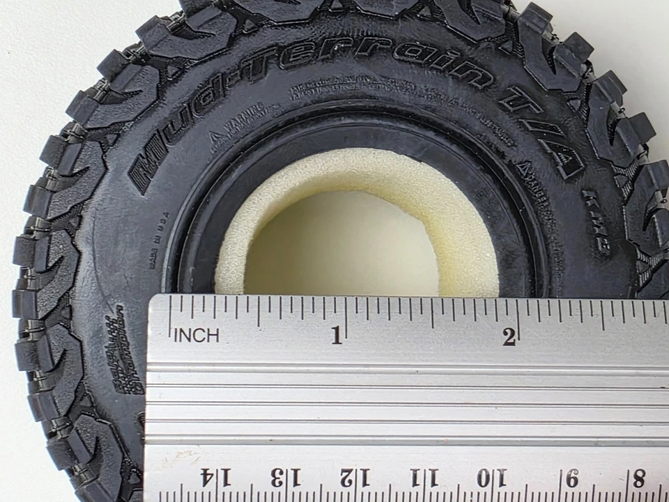 Proline BFGoodrich Mud Terrain Tires 1.9 1/10 Scale RC Crawler Trail Truck Parts - Image 2 of 4