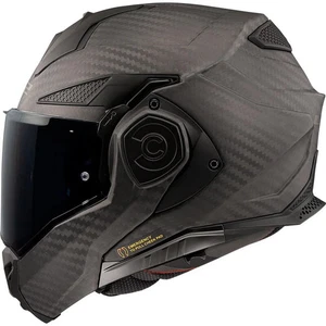 LS2 FF901 Advant X Carbon Flip-Up Moto Motorcycle Helmet Solid Matt Carbon