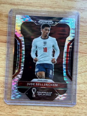 #ad 2022 Panini Prizm World Cup Qatar Jude Bellingham #90 Pulsar Prizm $19.99