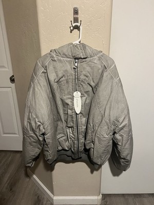 Huni Design | Mona Thomas Astro Bomber Jacket, Light Grey | Size: XLNever worn!