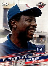 2019 Topps Opening Day #YOF-6 Hank Aaron 150 Years of Fun
