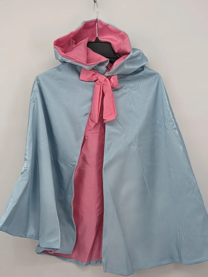 Nuevo Disfraz Hada Madrina Capa Con Capucha Adulto Mujer Cenicienta Foto 3 de 4