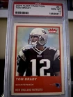 2004 Fleer Tradition #51 Tom Brady-NE Patriots-PSA Graded GEM/MT 10