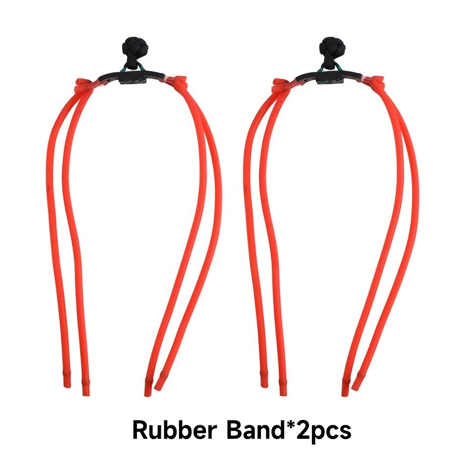 Slingshot 1636 4-Strand Rubber Band Built-in Magnet Hand Grip Shooting Accessory