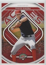 2024 Panini Prospect Edition Aces Holo Silver 18/25 Travis Sykora #23 13ql