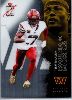 2025 Topps Signature Class #55 (Scary)Terry McLaurin Silver Refractor /275
