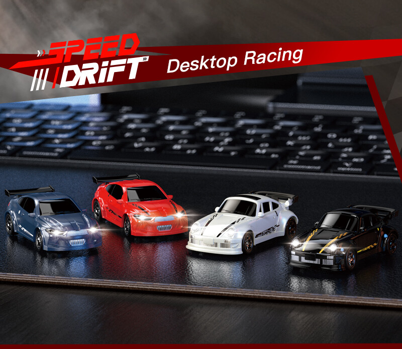 1/64 Scale 4WD RC Drift Car Remote Control Racing Toy