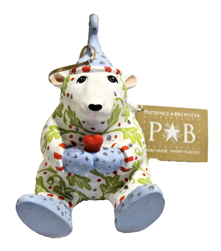 Patience Brewster Dash Away Priscilla Polar Bear Love Figurine Ornament MKC