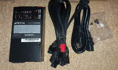 TX-PFC500W Mini ITX/Flex ATX / 1U 500W Fully Modular Power Supply Full Range New