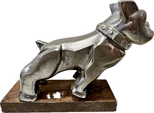 Early Vintage Mack Truck Bulldog Mounted Hood Ornament 1947 Design #37931 - Picture 2 of 17