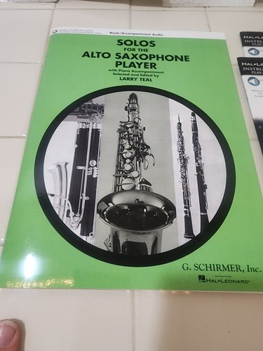 Lots of 4 Saxofon Alto, Solo for Alto Sax Player, Alto Sax Christmas Songs NEW - Picture 3 of 11