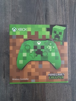 NEU Original Microsoft Xbox Wireless Controller Minecraft Creeper Grün | Sealed