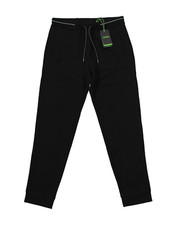 BOSS Mens Joggers Black Tracksuit Bottoms With Logo - Haiko Size M