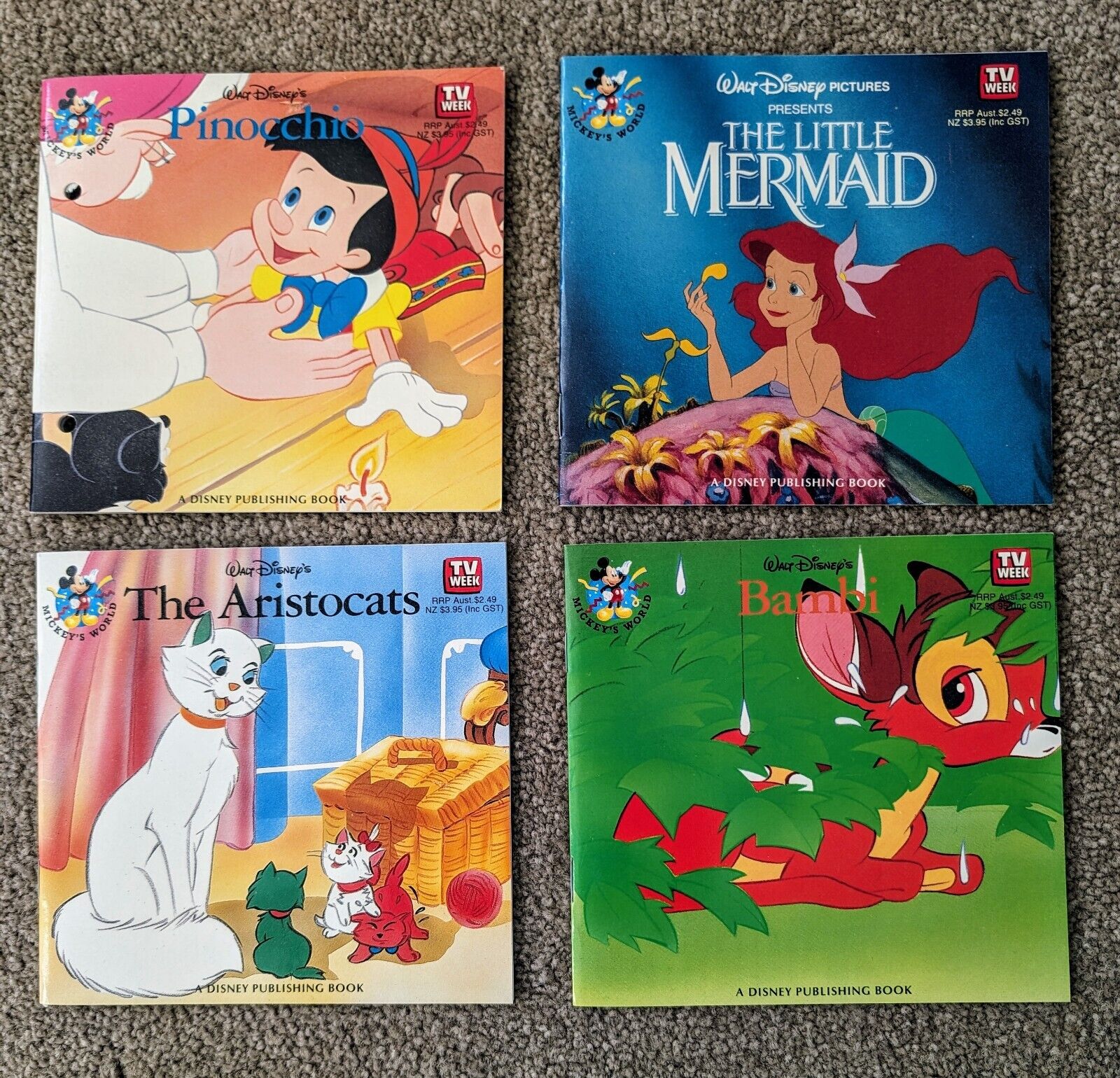 Brand new vintage childrens books, published/printed in the 80s