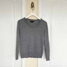 Banana Republic Women's Gray Crew Long Sleeves Sweatshirt Size XS