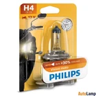 PHILIPS H4 Vision Moto Motorcycle Headlight Bulbs 12V 60/55W 12342PRBW Single