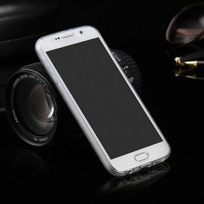 ASUS Zenfone 2 Laser 6,0 Zoll Full Body 360 Silikon Handyhülle Case Hülle Klar