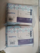 Simple Being Crib Sheets Two 2 Packs Of 2 Sheets In Each