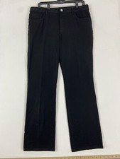 Ralph Lauren Chaps Black Bootcut dress jeans GREAT CONDITION Sz 12 (sku117)