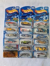 Lot Of 18 Hot Wheels in Original Boxes From 1999-2003