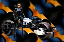 McFarlane GOLD LABEL DC CATWOMAN & BATPOD THE DARK KNIGHT - Sealed * NEW