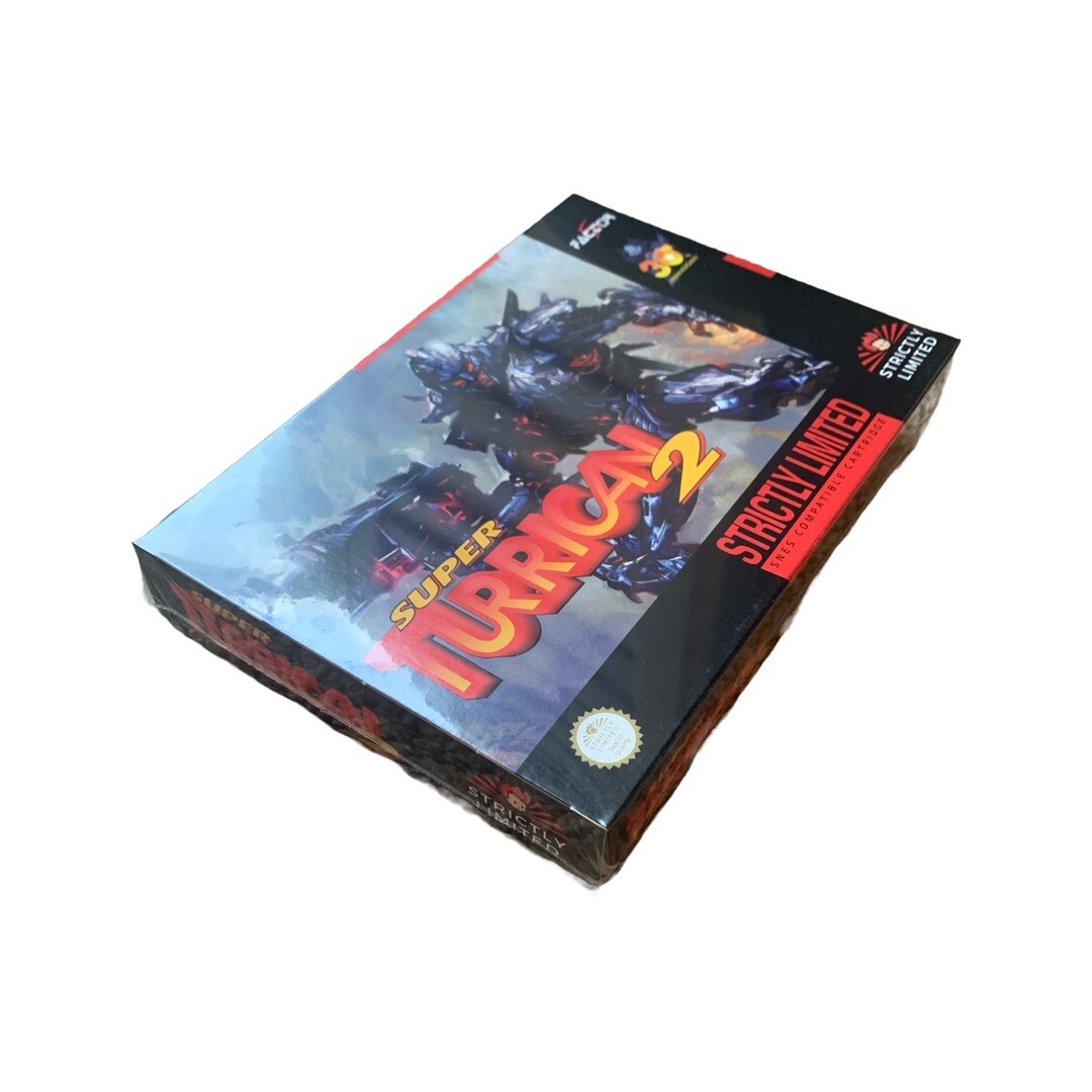 NEW - SUPER TURRICAN 2 - Strictly Limited (Super Nintendo NEW - SUPER TURRICAN 2 - Strictly Limited (Super Nintendo
