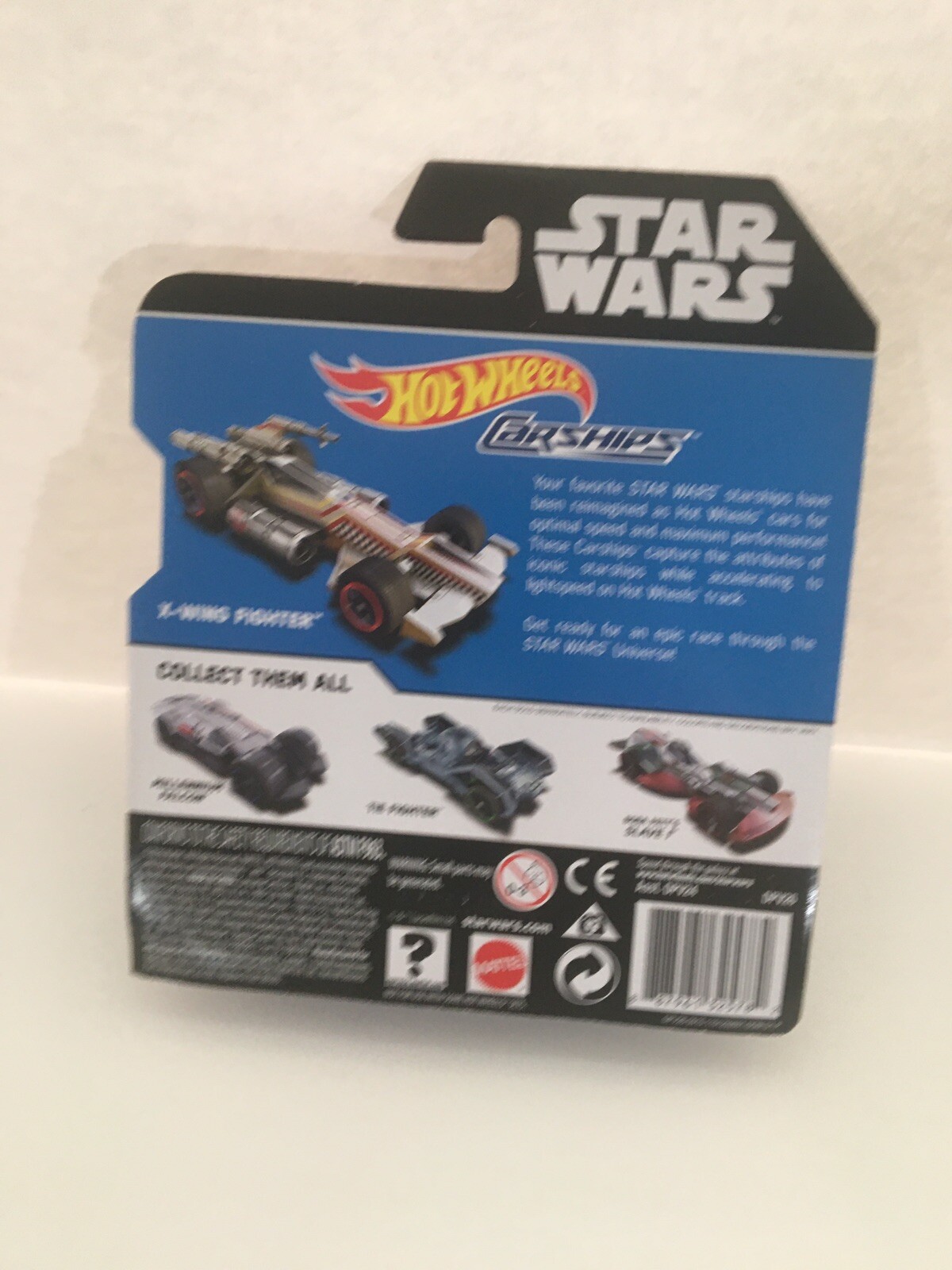 Mattel HOT WHEELS STAR WARS CARSHIPS STARSHIPS (Lot Of 4)  X Wing Rogue One Wing