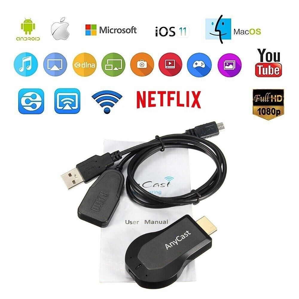 Anycast M9 Plus HDMI TV Stick Wireless WiFi Display Dongle