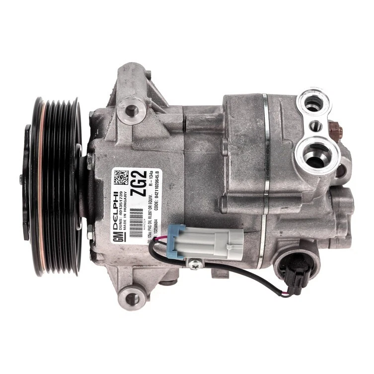 AC Compressor OEM Acdelco CVC E fits Chevrolet Cruze QR - Image 2 of 4