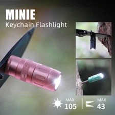 TrustFire 105Lumen Keychain Flashlight Rechargeable Mini Magnet Waterproof Torch