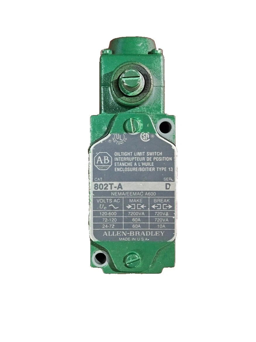 Allen-Bradley Connector Limit & Snap Action Switches