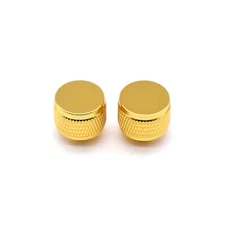 KD By AxLabs Threaded Strap Buttons (2) - Gretsch Style - Gold