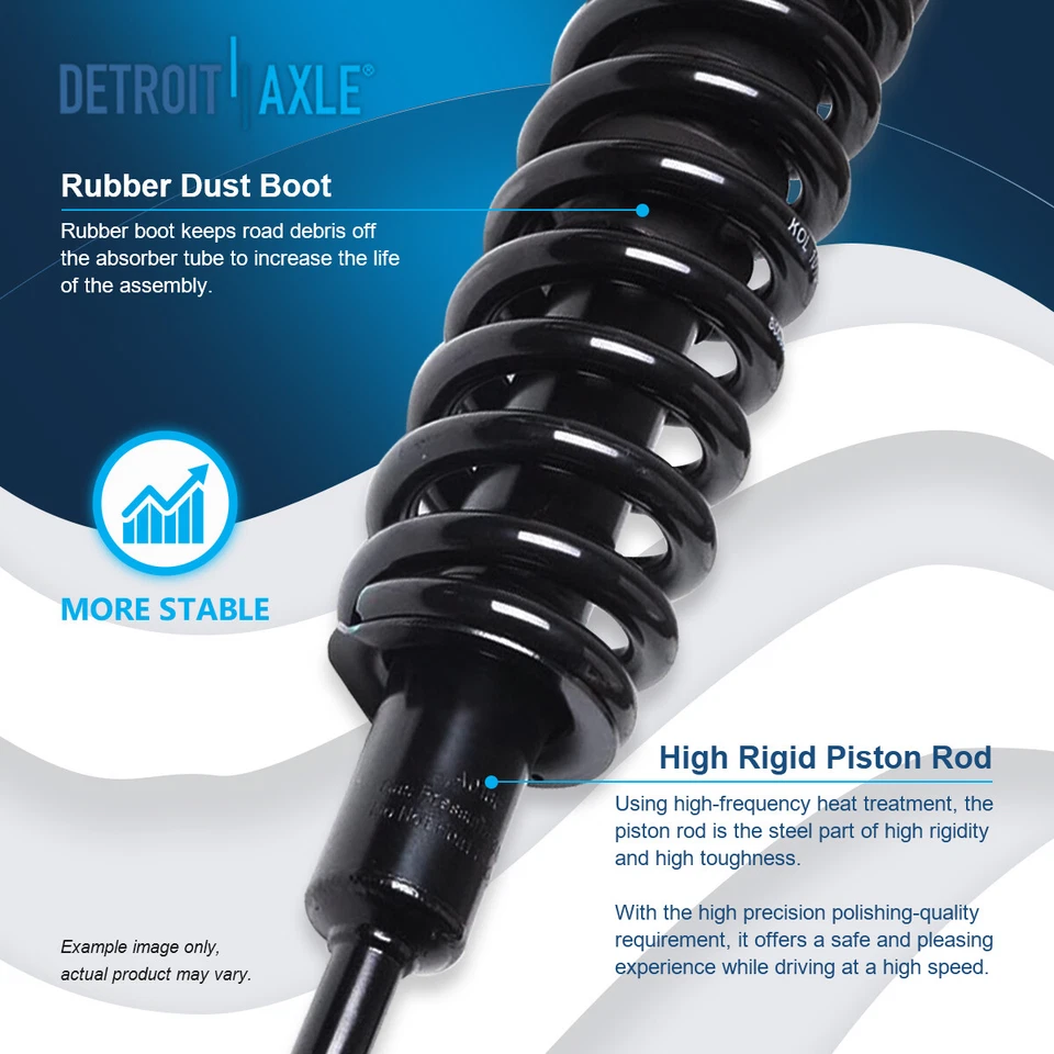 Amortiguadores delanteros traseros barra estabilizadora eslabones para Toyota 4Runner FJ Cruiser 2003-2018 Foto 4 de 4