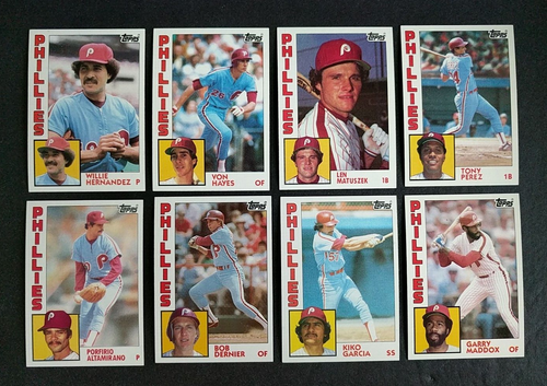 1984 Topps PHILADELPHIA PHILLIES ~ 41 Card Team Set - Picture 9 of 18