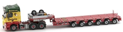 IMC MODELS - Mercedes Benz Arocs Big Space 6x4 Truck and 6 Axle Trailer N...