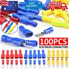 100PCS Crimp Connectors T-Tap Electrical Wire Terminals Quick Splice Cable Kit A