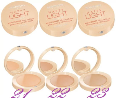 BOURJOIS TEINT ANTI RINGE HAPPY LIGHT ANTI ERMÜDUNG 23 BEIGE GOLD NEU