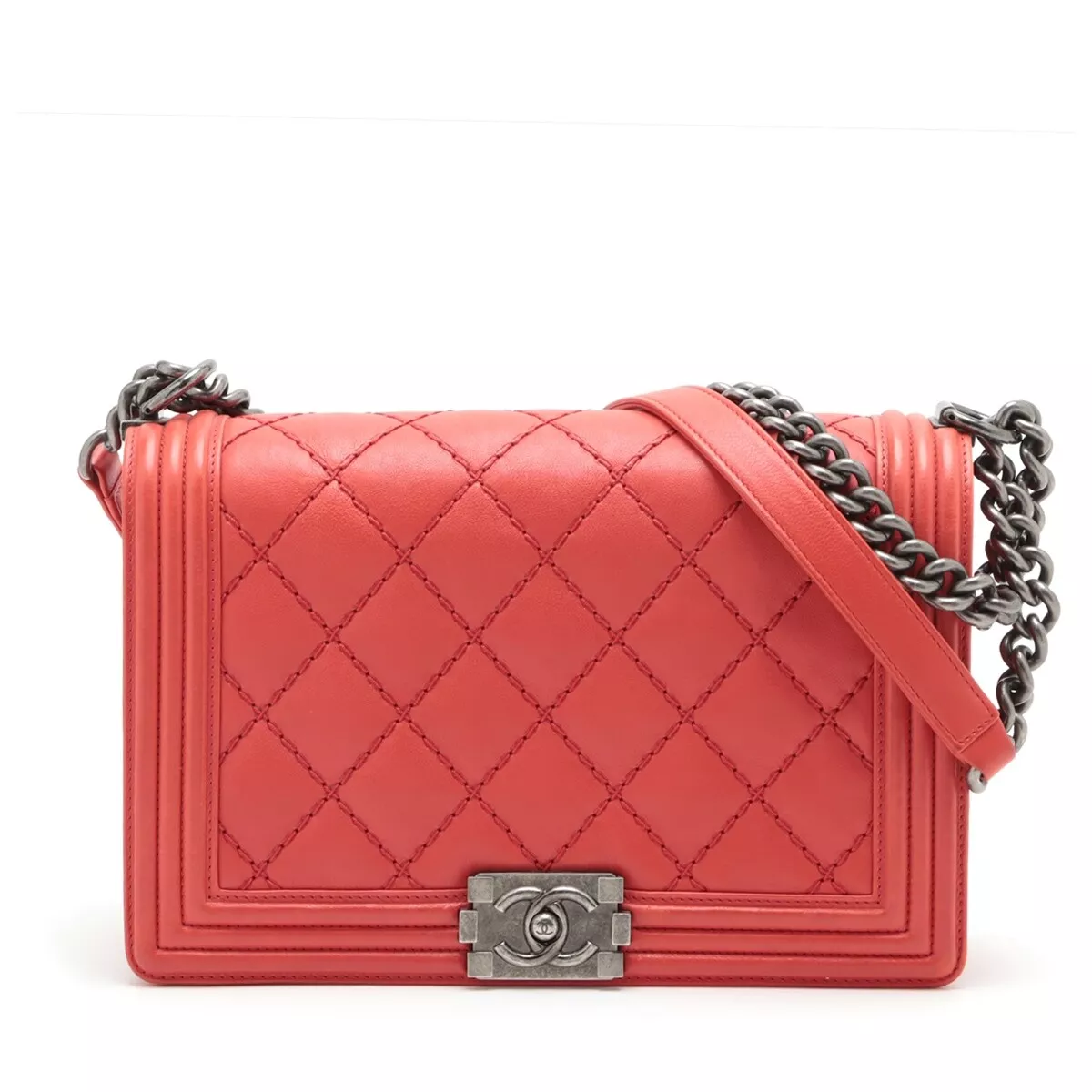 Chanel boy bag gunmetal new arrivals