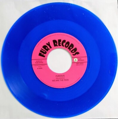 7'' FURIOUS / VERNON & THE GI'S ''We Are The Teds / I'm A Teddy Boy''  Top Anthems 