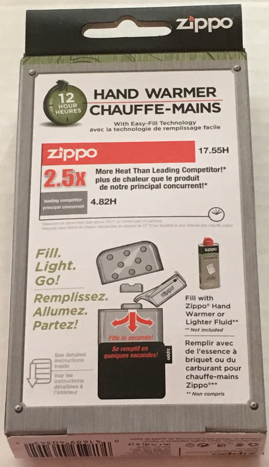 Zippo Camo Hand Warmer, Camouflage, 40349 New In Box