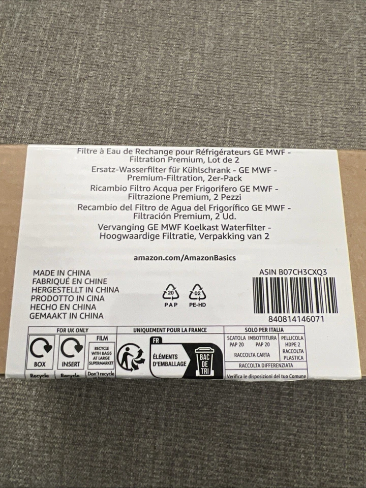 MWF Replacement Refrigerator Water Filter New  - Image 3 of 4