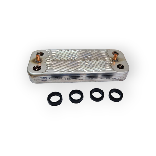 FERROLI EXCHANGER 10 PLATES 39842130 EX 37405870 BOILER DIVACONDENS F24 - 第 1/1 張圖片